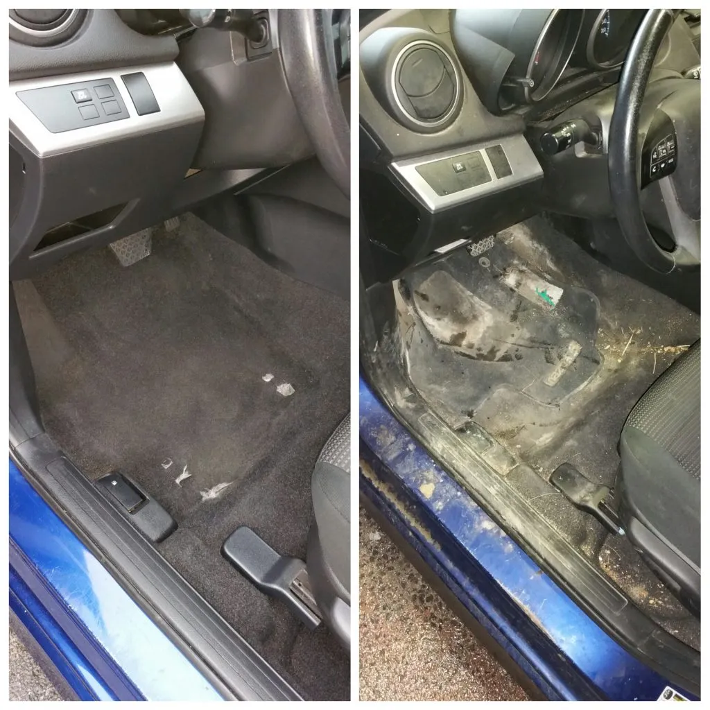 Automobilio salono valymas prieš ir po – Tomo Guliovausko atsiliepimas